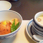 梅の花 - 茶碗蒸し・煮物
            
            