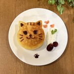 Neko◯cafe - にゃんこホットケーキ