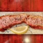 加賀屋 築地店 - ベーコンステーキ