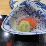 鮨旬美西川 - フルーツトマト、シャインマスカット