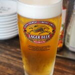 アゲダチ - 生ビール