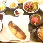 和洋折衷 まる銀座 - 銀鱈西京焼御膳