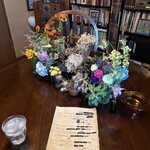 カフェ アトリエ おくむら - 卓上の様子