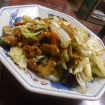 たかふじ - 肉野菜炒め450円