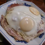 たかふじ - ベーコンエッグ450円