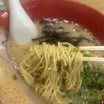 豚骨らーめん 福の軒 大宮店 - 細麺の固めが最高