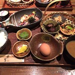 農家 - "日替わり農家御膳"