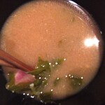 農家 - "野菜たっぷりお味噌汁"