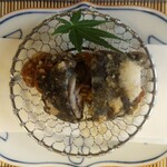 316858609 - 霞ヶ浦産天然スッポン首の唐揚げ