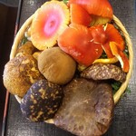 よし町 - 使用された朝採れ茸