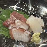 先斗町 藤わら - お造り　ヤイト鰹　蛸　メイチ鯛