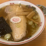 佐々木食堂 - 中華そば¥600 食後にアイスコーヒー付き
