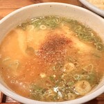 花壱 - 魚だしつけ麺 1,050円 (つけ汁)