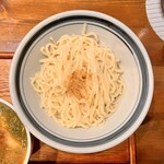 花壱 - 魚だしつけ麺 1,050円 (ぬる盛)