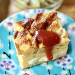 一の谷 - かぼちゃとチーズのスパニッシュオムレツ