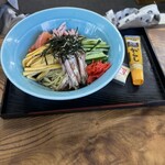 一徳 - 冷やし中華は具沢山で800円❣️