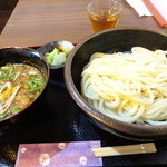 うどん てんどん  航 - 総州三元豚の肉汁うどん(魚介だし)