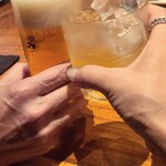 焼鳥 しるべ - 乾杯♪(*^^)o∀*∀o(^^*)♪