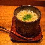 焼鳥 しるべ - 十六代まっか卵の茶碗蒸し♡しっかりめの味付けでした