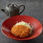 出汁で食べる男爵コロッケ