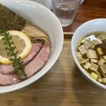 ユナイテッド ヌードル アメノオト - 昆布水塩つけ麺