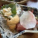 はた家 - 料理写真:はた家定食￥1600  刺身