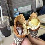 SOBAP - 塩キャラメルカマンベール
季節のフルーツ　メロン