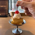 神保町ブックセンター - 『神保町ブックセンタープリン¥650』 『Drink Set¥500』