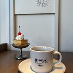 神保町ブックセンター - 『神保町ブックセンタープリン¥650』 『Drink Set¥500』