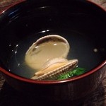 Chisouan Hijiri - 蛤の椀物。