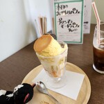 てんとう虫。 - 5月はおかわりパフェもいただきました( *´艸｀)