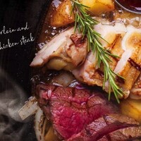 厳選牛とチキンのWメイングリル