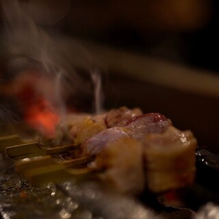 素材、焼きにこだわって