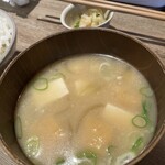 おおぐま食堂 - かなり美味しいお味噌汁