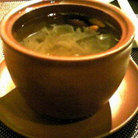 ホテルオークラ 中国料理「桃花林」 日本橋室町賓館 - 蒸しスープ