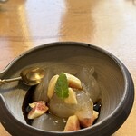 うなぎ亭 友栄 - わらび餅