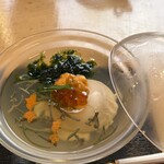 うなぎ亭 友栄 - じゅんさいのゼリーよせ