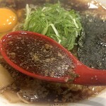 麺屋 おおやま - 7段階熟成カエシが効いたスープ♪