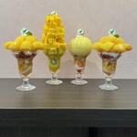 フルーツすぎ - マンゴー、プラム、桃