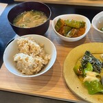 塩と発酵食宙 - ミニ宙定食