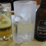 炭火串焼き「昌」 - 梅酒サワーとホッピー