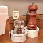 創作麺工房 鳴龍 - 卓上調味料