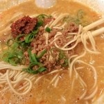 創作麺工房 鳴龍 - 挽肉と麻辣ダネの融合