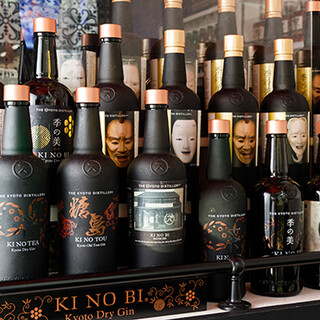 季の美を中心としたクラフトジン◆定番から希少なものまでご用意
