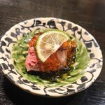 食堂みかん - 黒毛和牛ヒレステーキのポン酢ジュレ