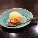 食堂みかん - みかんアイス