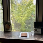 Garden Cafe home - 中庭がすぐ目の前です