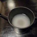 徳善院蕎麦 極意 - そば湯