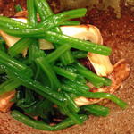 新ばし 星野 - 松茸のお浸し(2014.10)