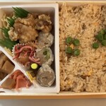 ハナガタヤ - 炒飯弁当に浮気〜やはりシウマイ弁当にしとけば良かった(2025/08/22)